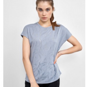 Sport Jersey T-Shirt einer geraden Silhouette